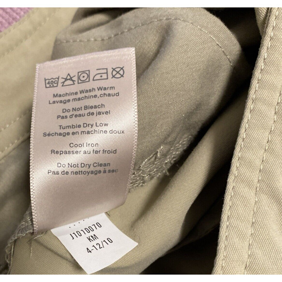 Merrell Pants Womens 8 Taupe Beige Hiking UPF50+ Opti Wick Convertible & Pockets - Picture 11 of 11